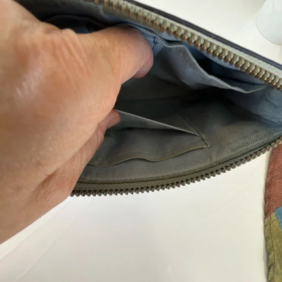 Coach Blue wristlet /small Bag - Picture 7 of 10